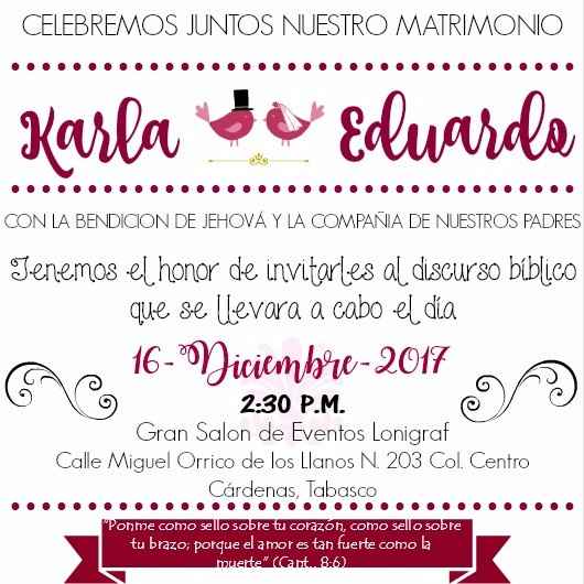 Diseño invitaciones