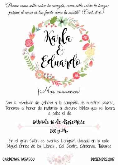 Diseño invitaciones
