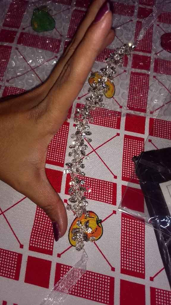 Llegó mi tiara/tocado aliexpress - 4