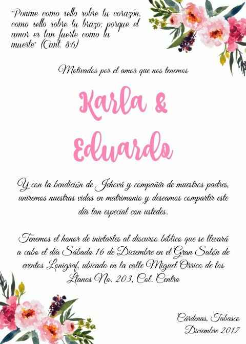 Mi diseño de Invitacion