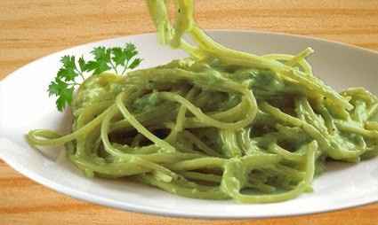 spaghetti verde 
