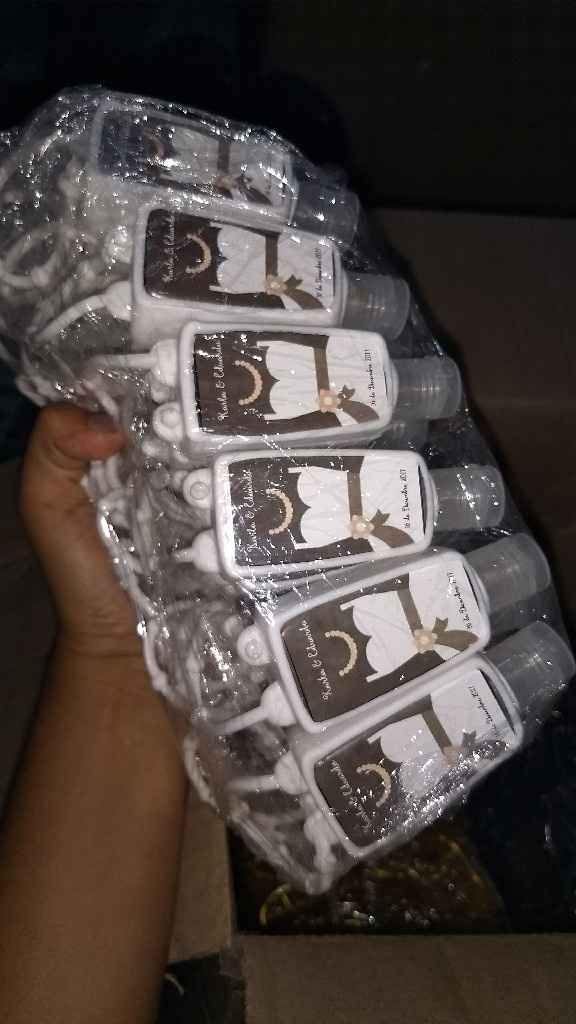  Llegaron mis últimos recuerditos: geles antibacteriales - 4