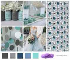 Combinaciones de colores azul