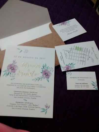 Invitaciones modelo 