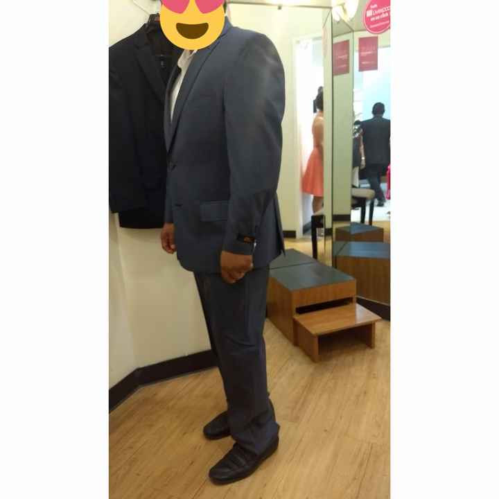 Traje de novio