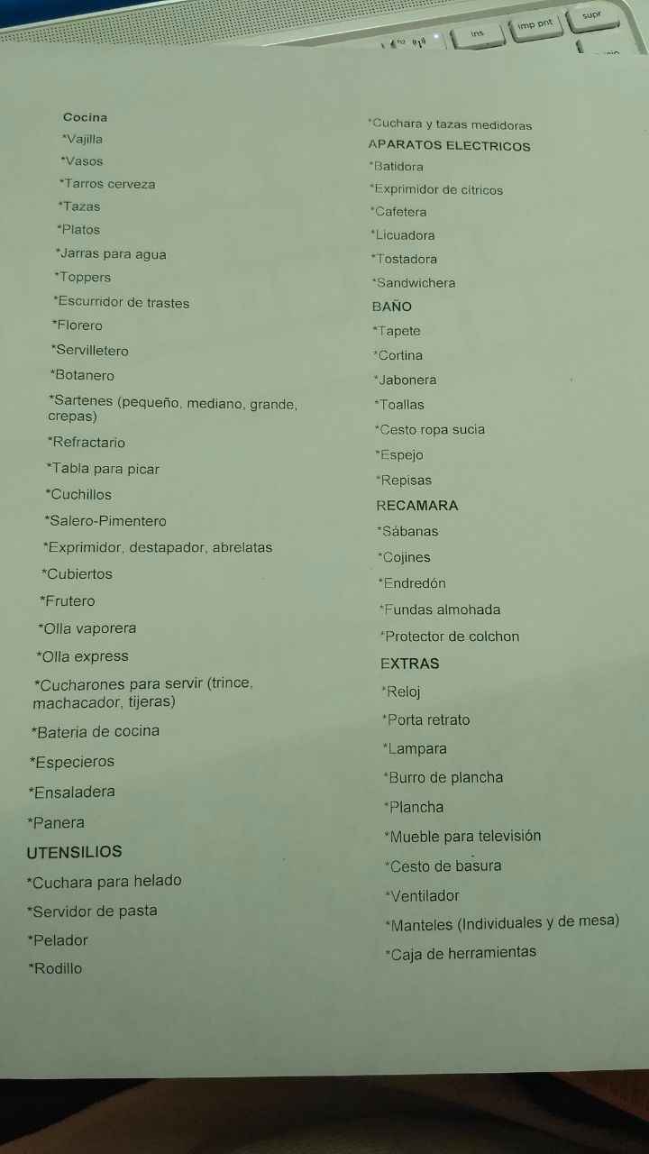 Lista para escanear regalos