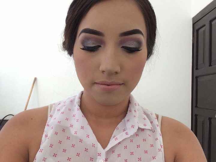  Prueba de maquillaje y peinado ✔️ - 3