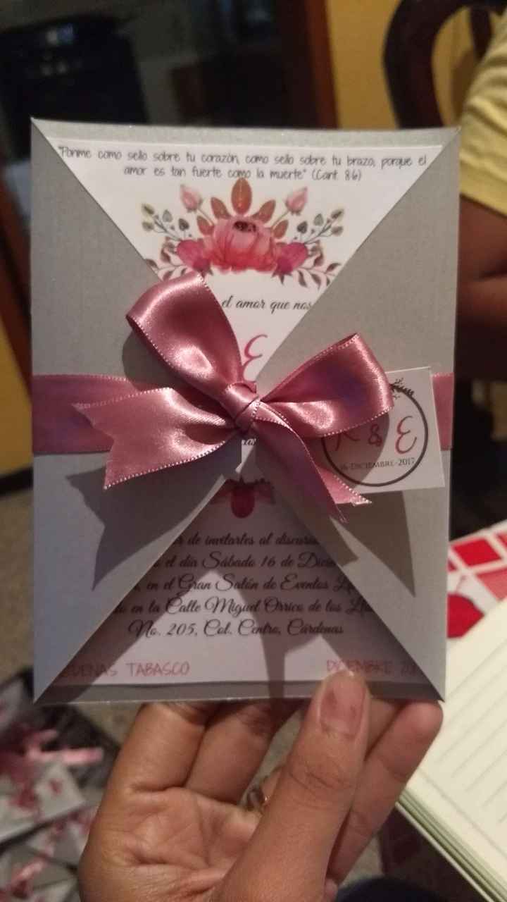 Mis invitaciones de boda 