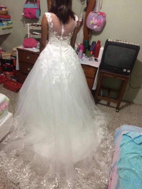 Al fin! mi vestido de novia aliexpress - 1