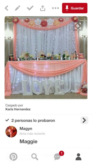 ¿Cómo será su mesa de novios? - 1