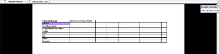 presupuesto 3