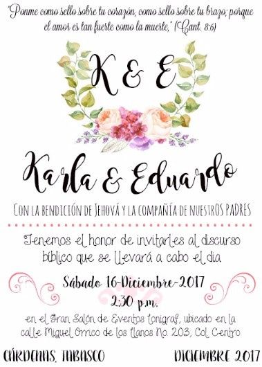 Diseño invitaciones