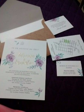 Invitaciones tipo pocket