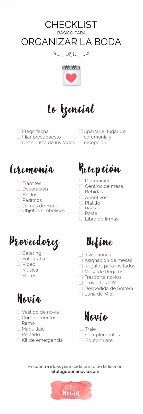 Organizar una boda 
