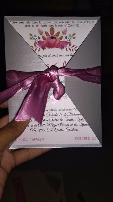 en proceso con el moño