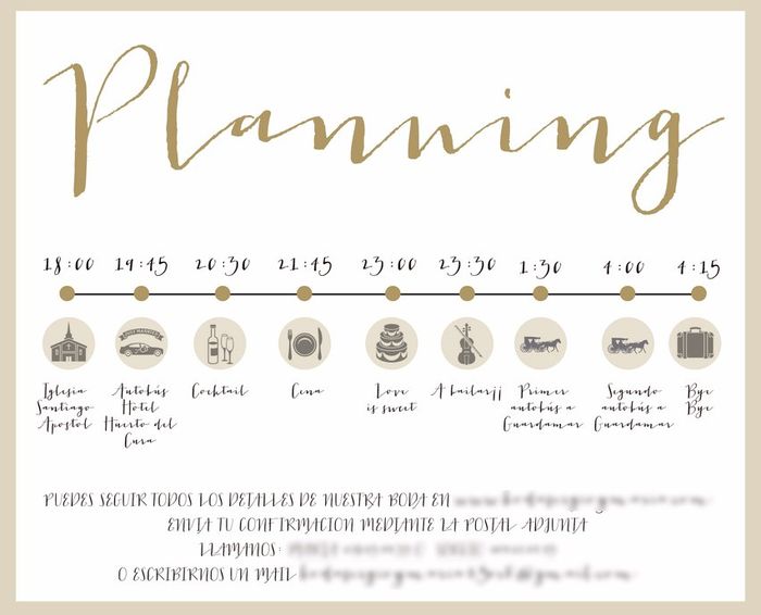 Programas de boda