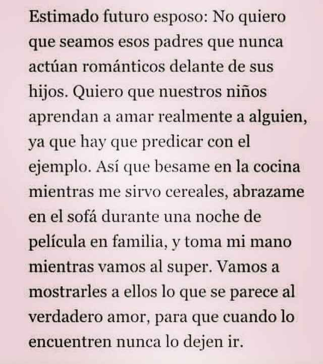 Querido futuro esposo:....... - 1