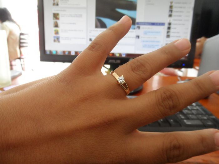 anillo de compromiso