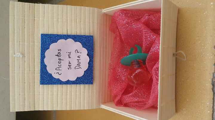 Regalo "aceptas ser mi dama" - 2