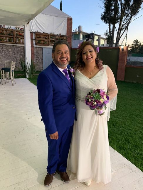 Novios que nos casamos el 6 de Noviembre de 2021 en Estado México 1