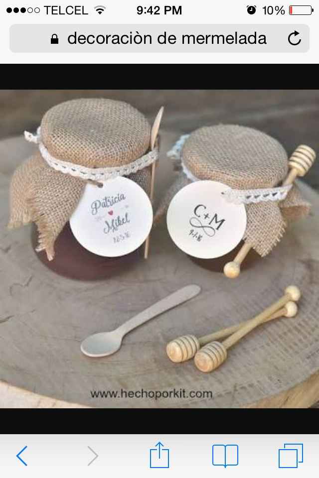 Recuerdos: mini-mermeladas! - 1