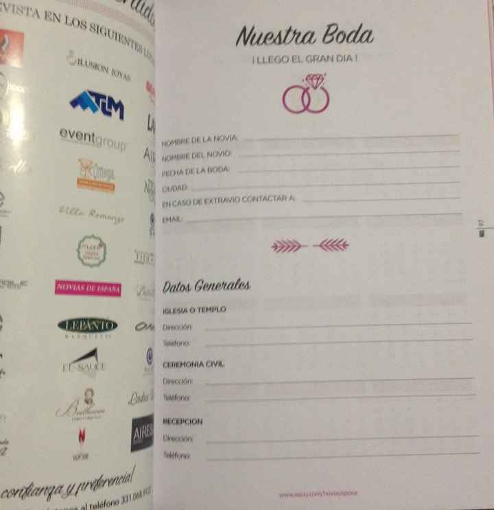 Recomendación !!! revista novia & sposa... - 2