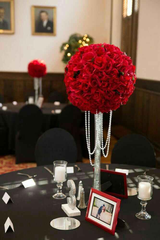 Centros de mesa altos (flores naturales) - 1