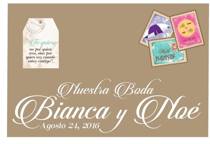 Ya tenemos las invitaciones!!! - 1