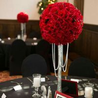 Centros de mesa altos (flores naturales) - 1