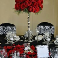 Centros de mesa altos (flores naturales) - 2