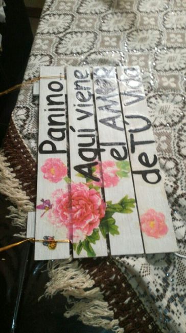  Ya tenemos letrerito de Pajes!❤ - 1