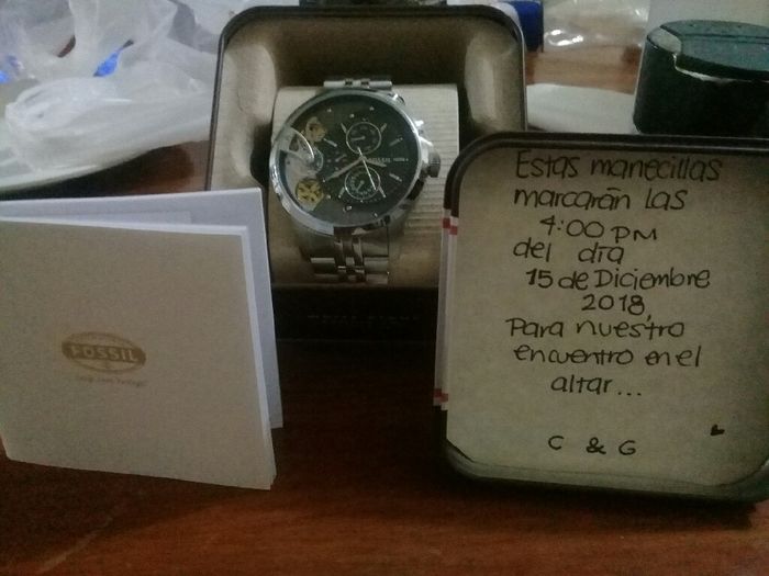  Anillo y Reloj de compromiso - 1