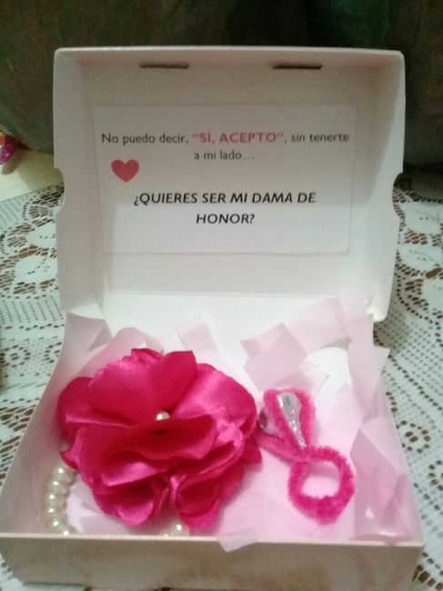 Regalo para las damas de honor - 1