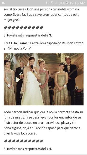 TEST: Peores novias ¡Resultados aquí! 8