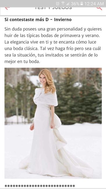 Resultados: ¡Descubre la mejor temporada para tu boda! 🌻🌞🍂❄️ 6