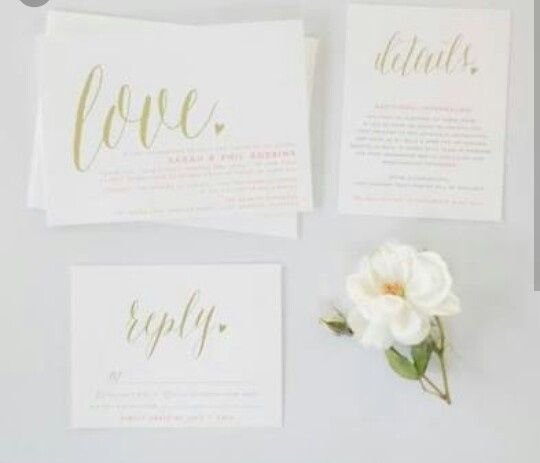 Invitaciones de Estilo Minimalista 📃 - 5