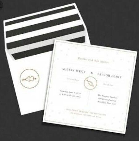 Invitaciones de Estilo Minimalista 📃 - 6