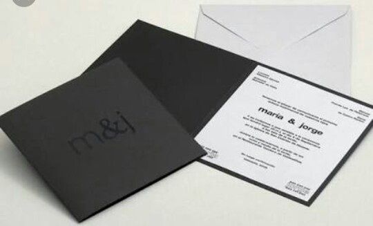 Invitaciones de Estilo Minimalista 📃 - 9
