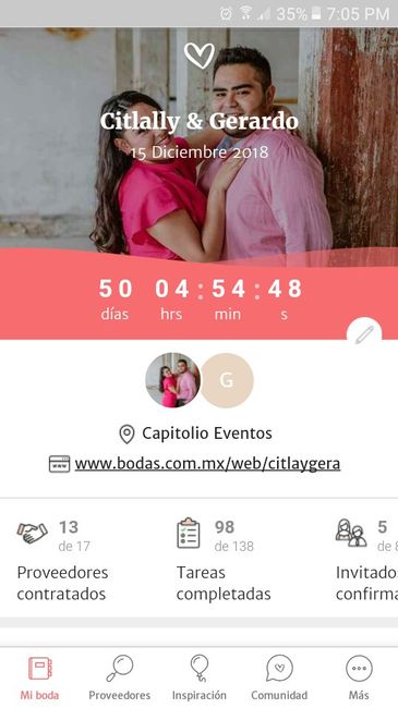 ¿Cuánto falta para su gran día? - 1