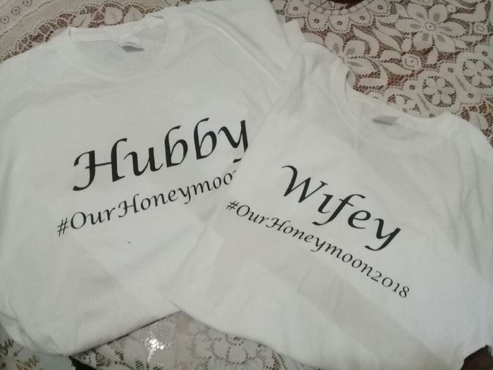 Playeras para la Honey Moon🛫🍯💗 - 1