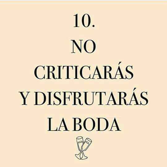  Los 10 mandamientos del Invitado👨👩 - 10