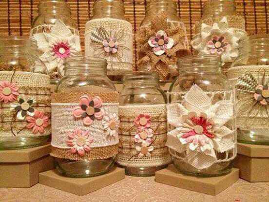 Ideas con frascos de conservas - 12