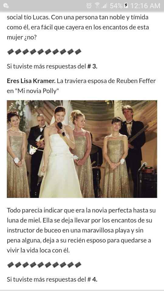 TEST: Peores novias ¡Resultados aquí! - 1