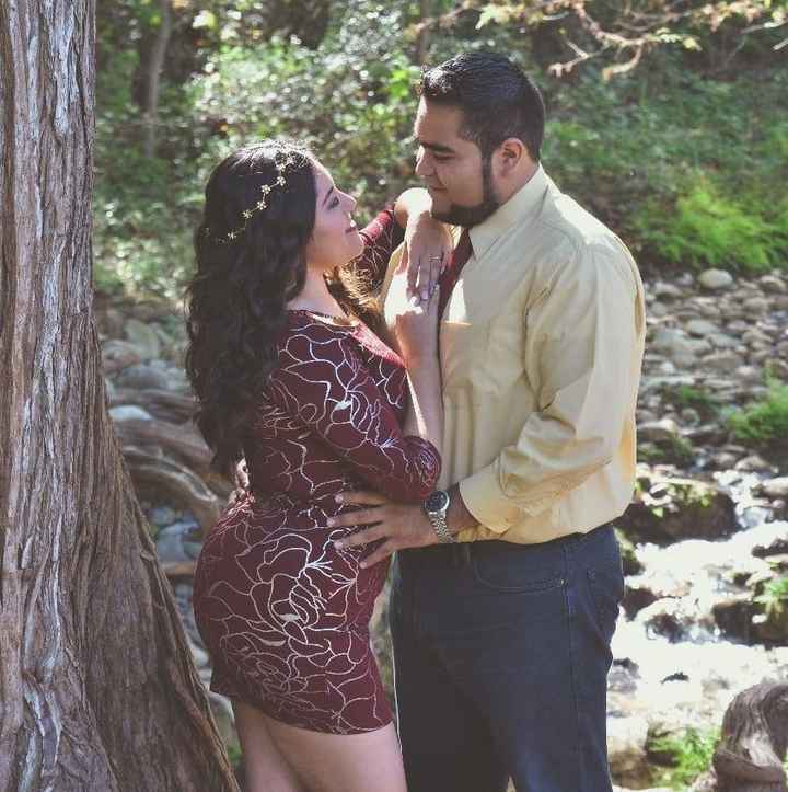Mori y yo en el Save the Date