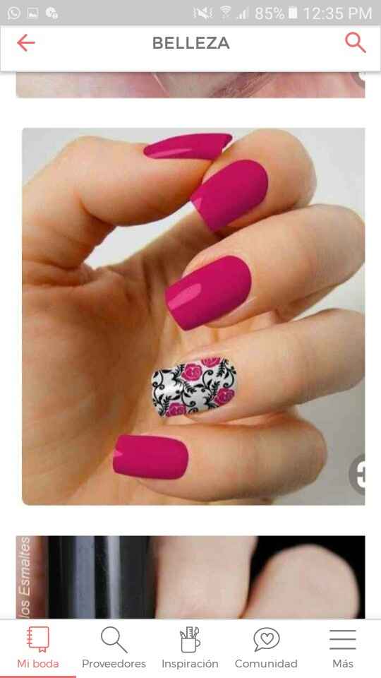 Uñas de colores para tu boda ¿Las usarías? - 1