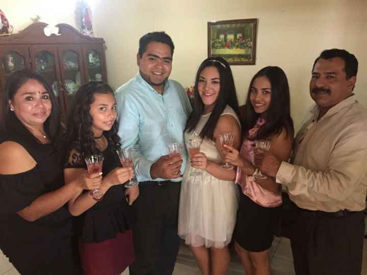 Mis suegros y mis cuñadas