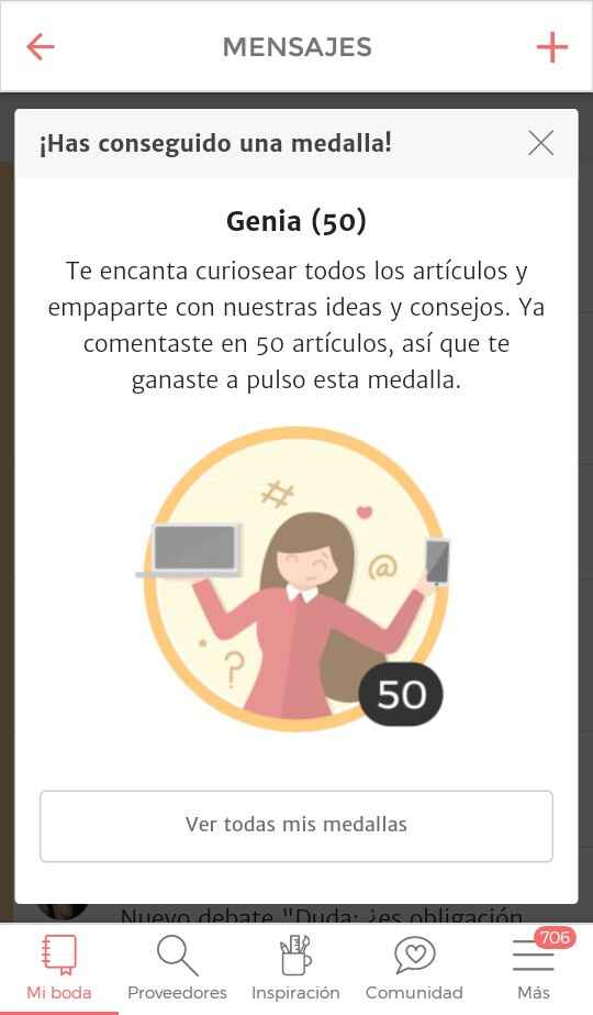 Domingo de ganar medallita🎖💛 - 1
