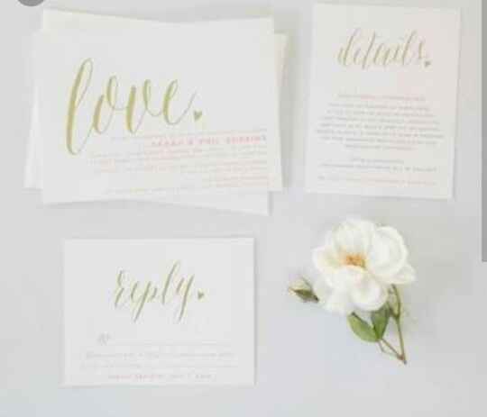 Invitaciones de Estilo Minimalista 📃 - 5