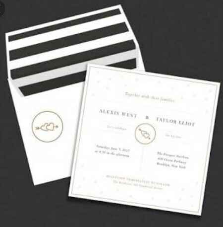 Invitaciones de Estilo Minimalista 📃 - 6