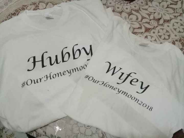 Playeras para la Honey Moon🛫🍯💗 - 1